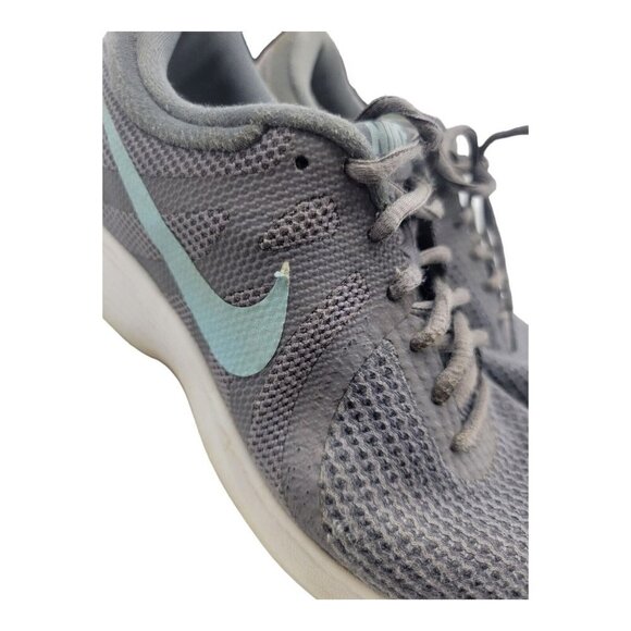 Nike Shoes Womens Size 9 W  Revolution 4 Sneaker Running Gunsmoke Ocean - Picture 3 of 16